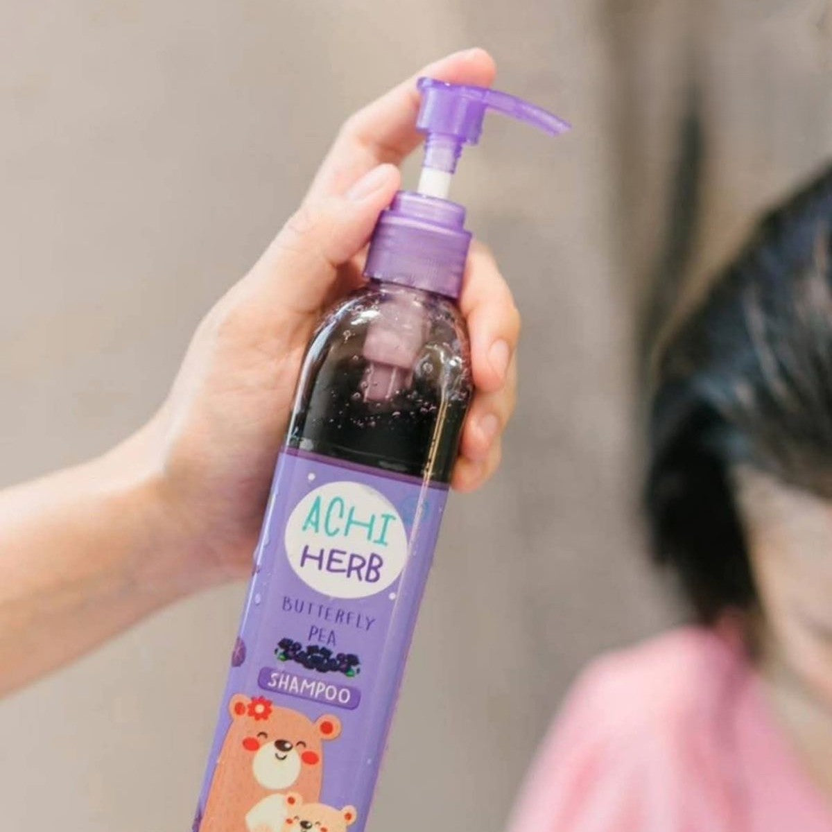 AchiHerb Butterfly Pea Shampoo 300ml