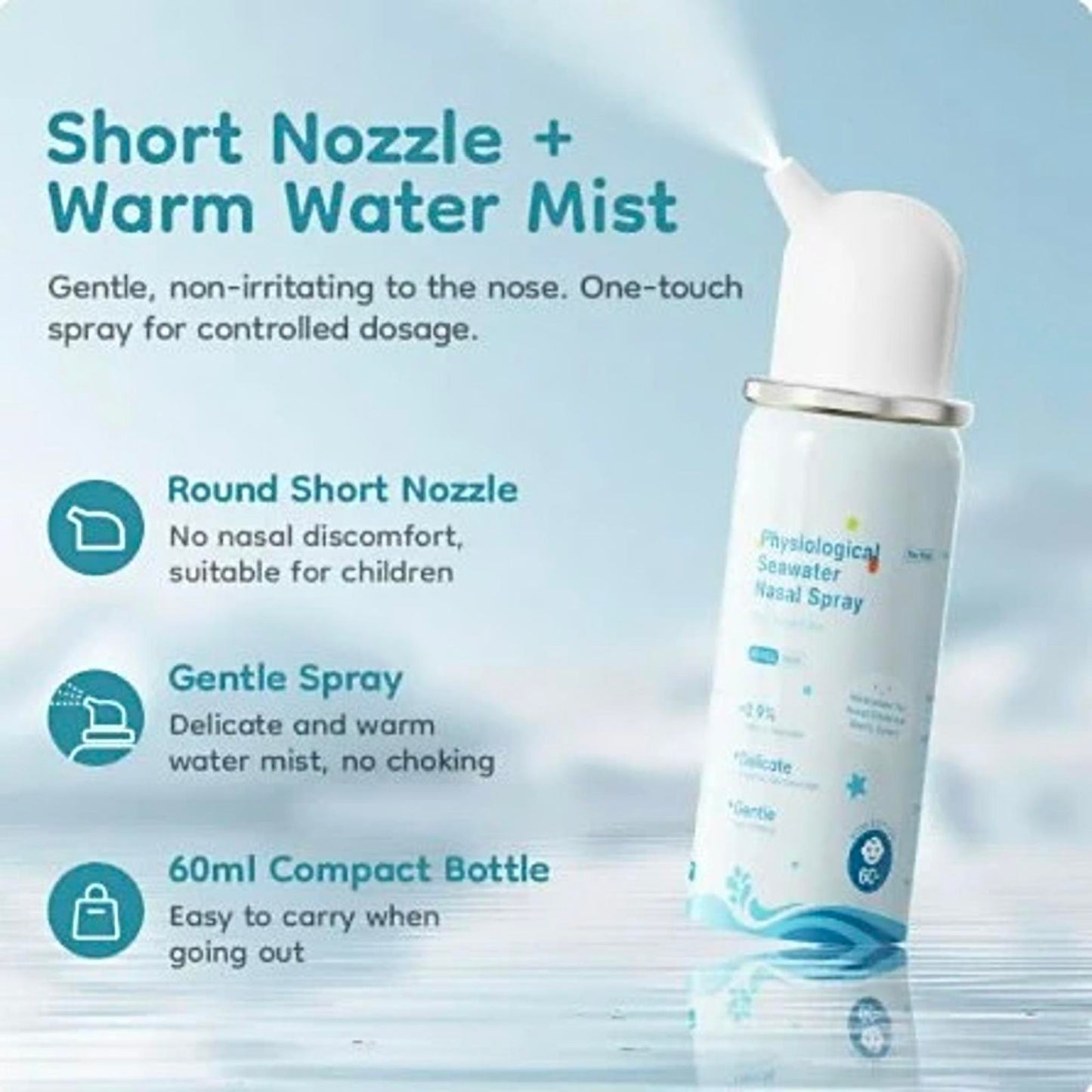Dr.Isla Physiological Seawater Nasal Spray Blue