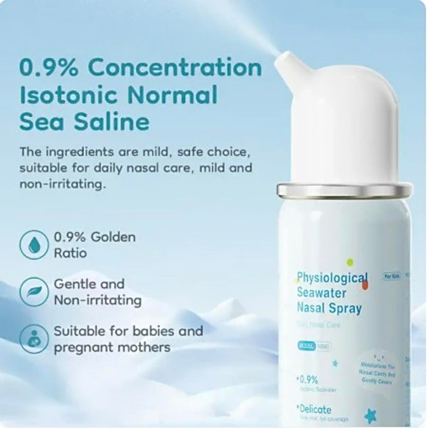 Dr.Isla Physiological Seawater Nasal Spray Blue