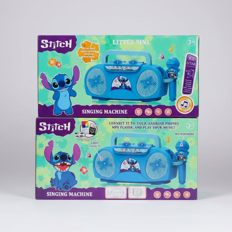Stitch Singing Machine Toy 3Yr+