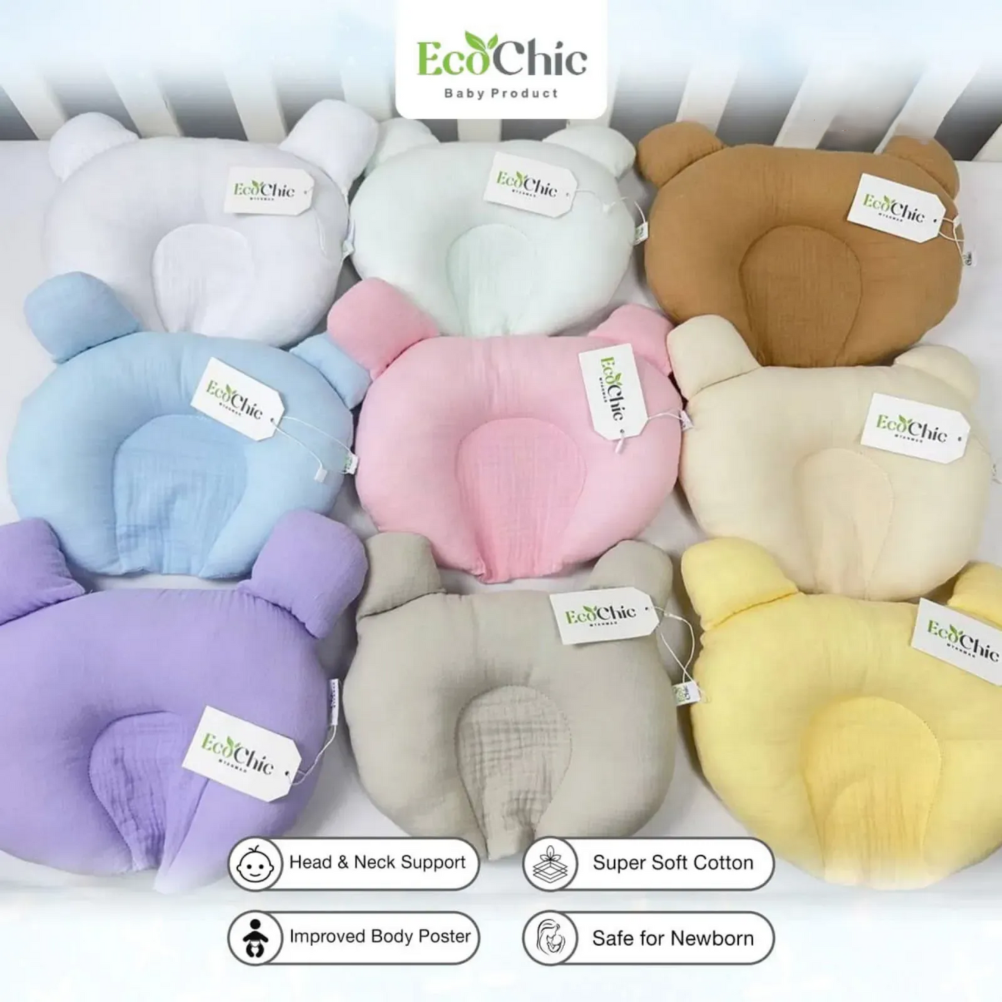 EcoChic Baby Shaping Pillow