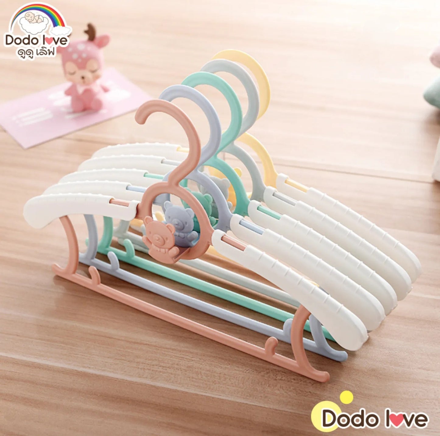 Dodo Love Cloth Hanger 5Pcs