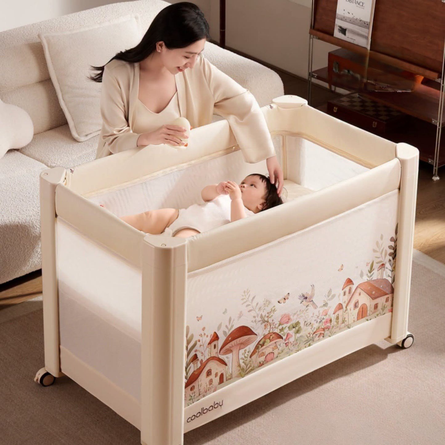 Coolbaby Mushcrib