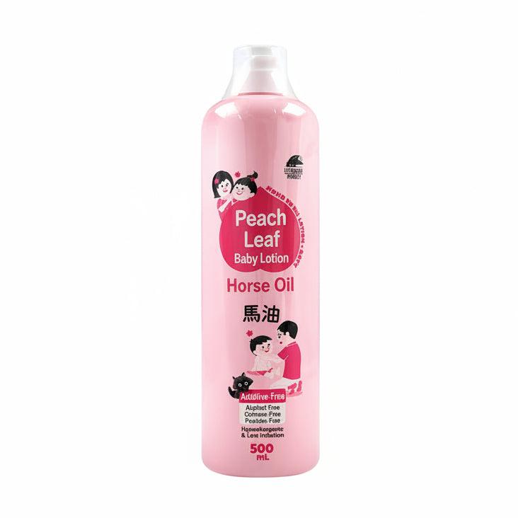 Unimat Riken Peach Leaf & Horse Oil Body Soap & Lotion 500ml