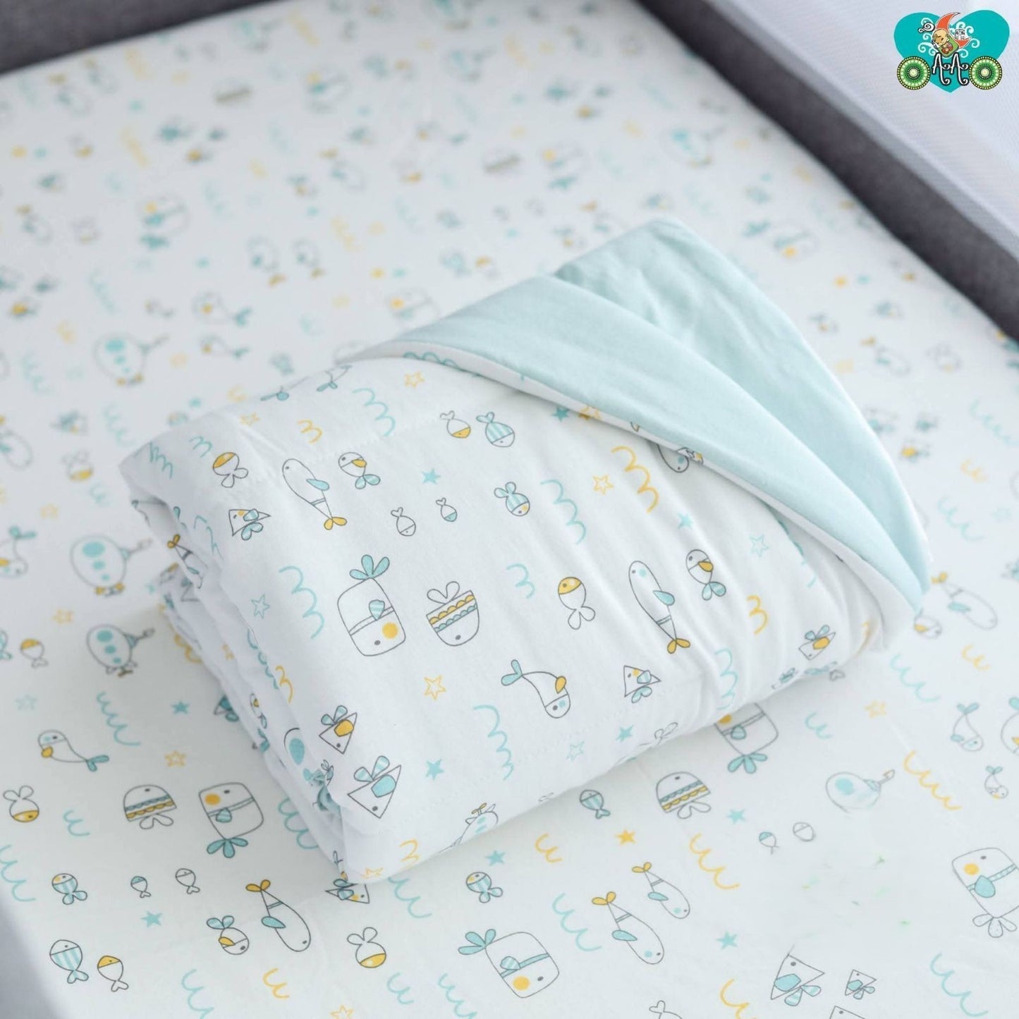 OAAO Comforter (80x110cm) New Design Blue