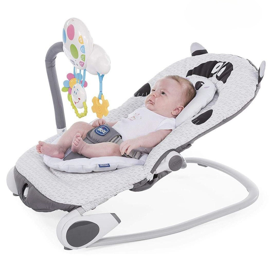 Chicco Hoopla Baby Bouncer (Moon Grey, Foxy & Honey Bear)