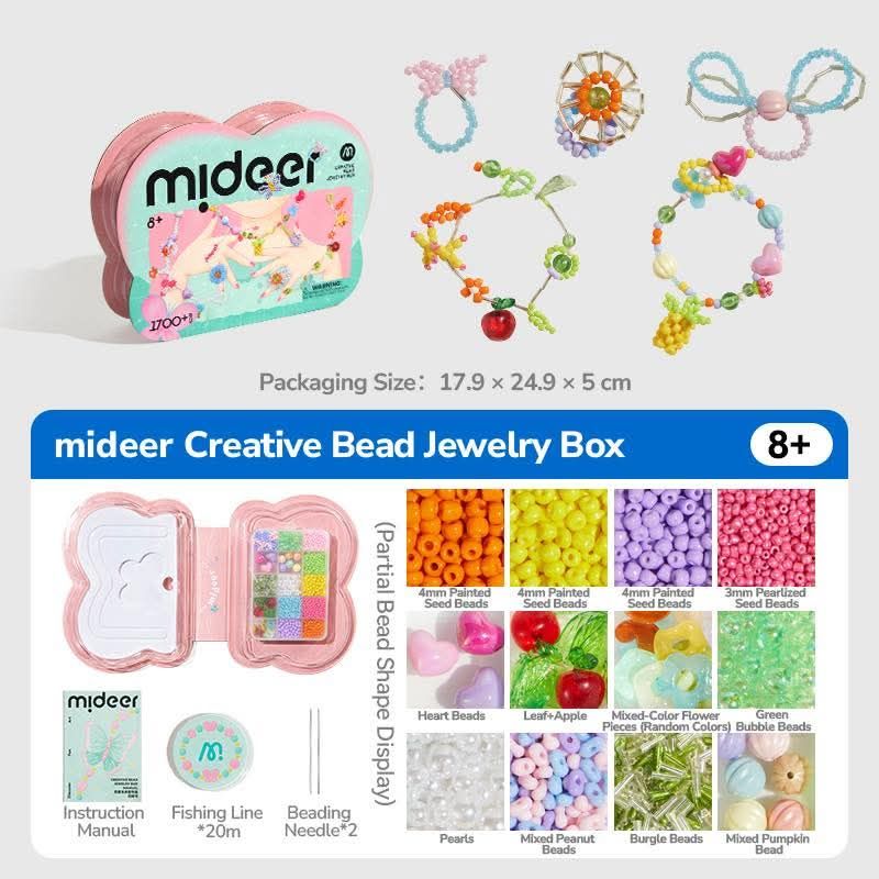 Mideer Gift Box MD1708 Creative Bead Jewelry Box