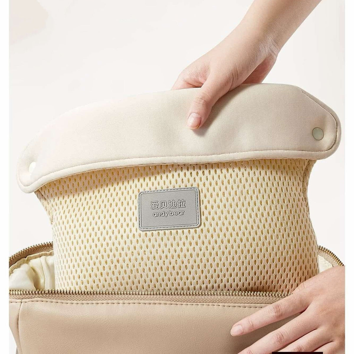 ab Baby Carrie Warm Apricot & Smart Gray