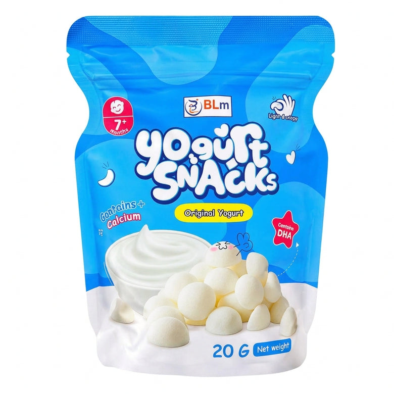 BLm Yogurt Snacks Original, Banana & Strawberry Yogurt 20g