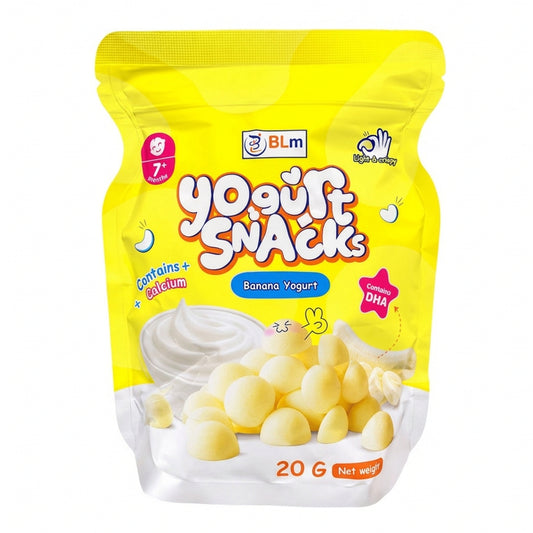 BLm Yogurt Snacks Original, Banana & Strawberry Yogurt 20g