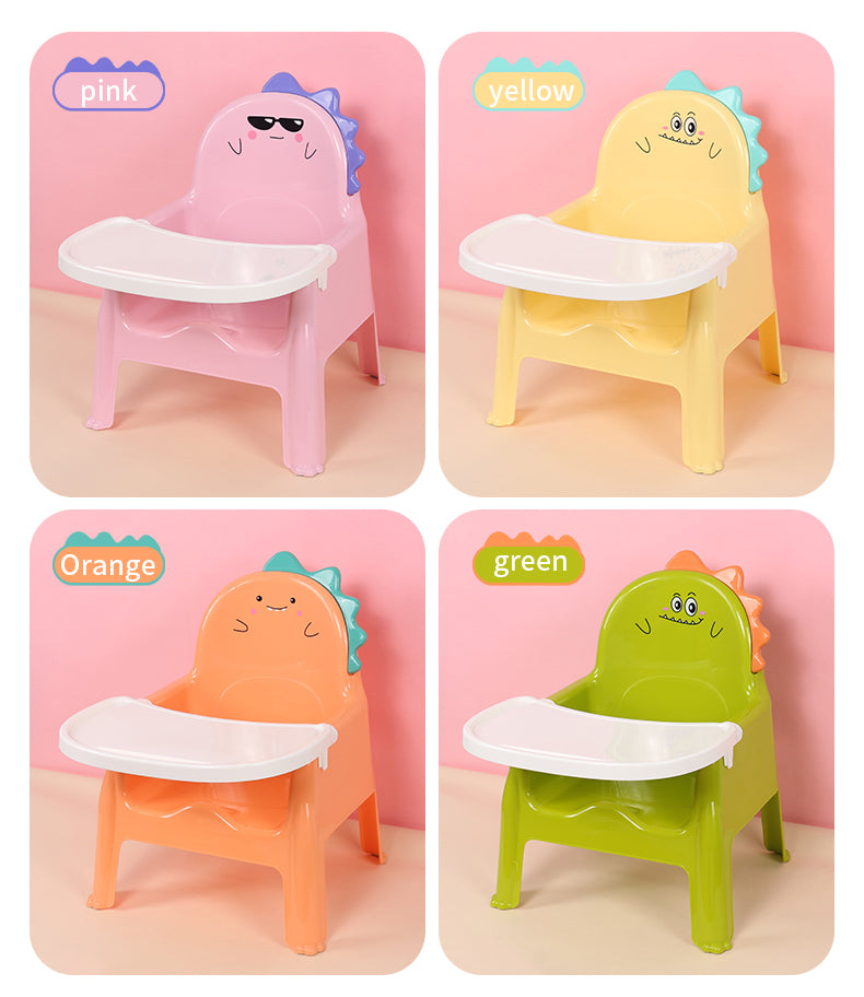 MY095 Low Dining Chair With Tray