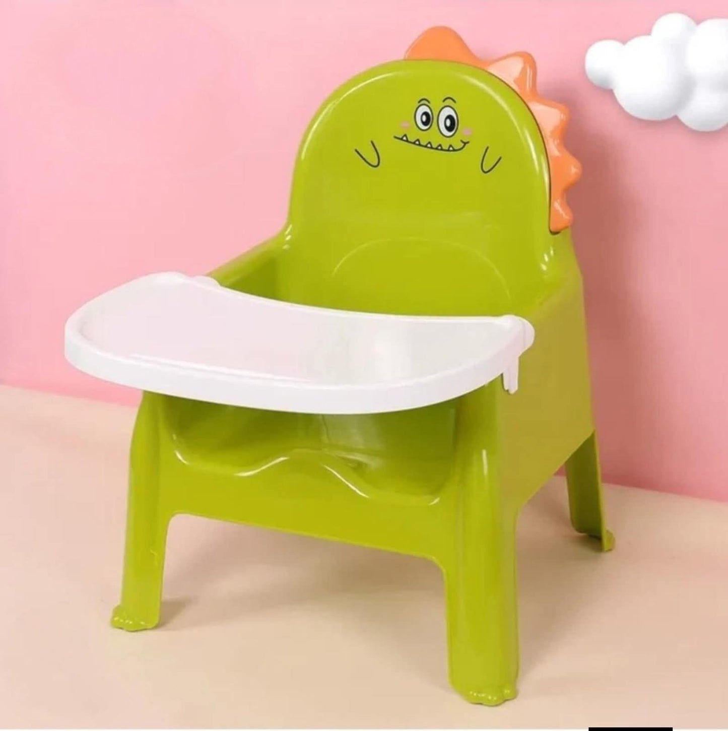 MY095 Low Dining Chair With Tray