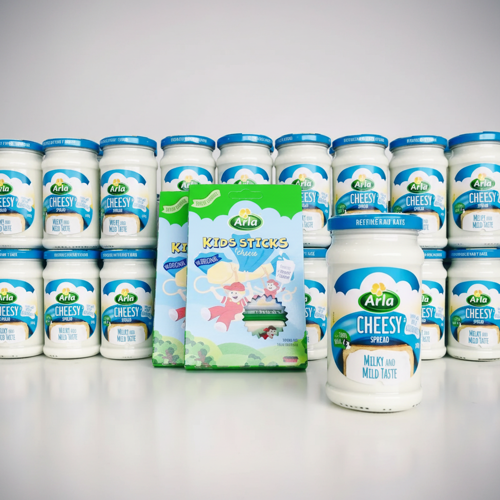 Arla Cheesy Spread & Processed Cheese Kids Sticks