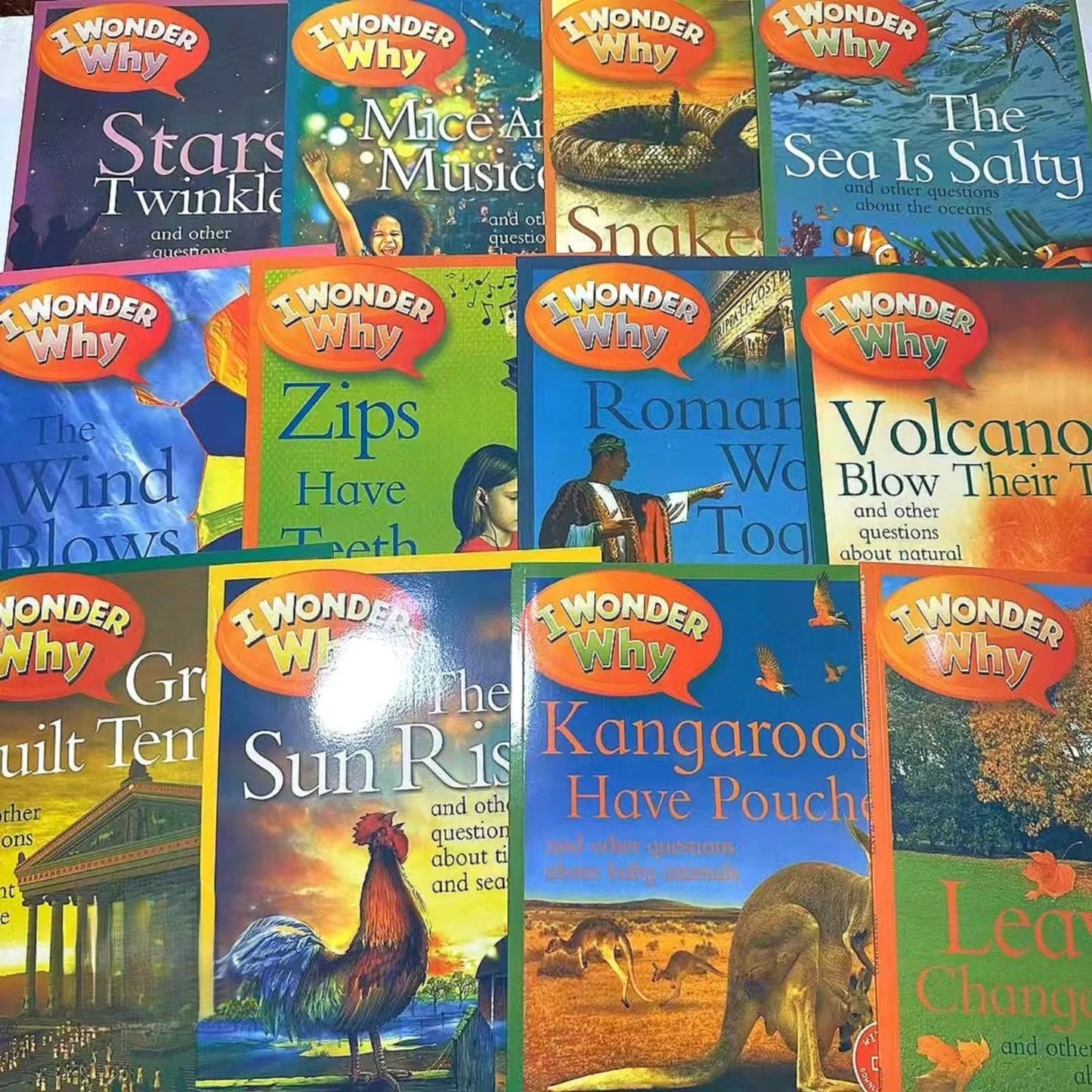 I Wonder Why 25 books