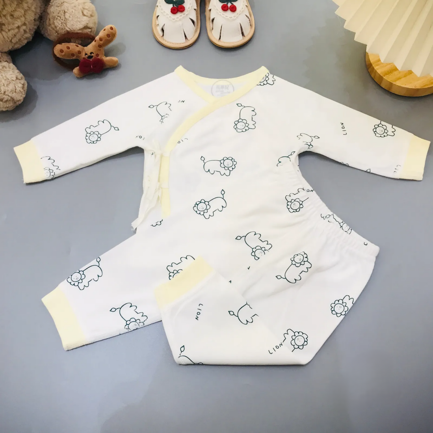 Newborn ဘေးကြိုးချည် Cotton ချည်သားဝမ်းဆက် Size52,59