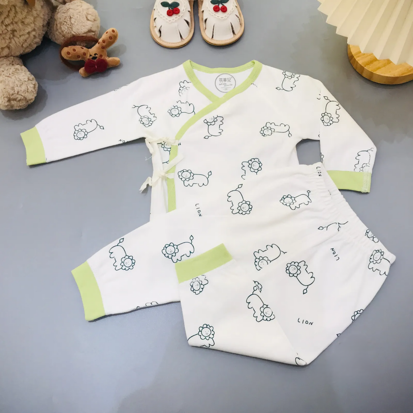 Newborn ဘေးကြိုးချည် Cotton ချည်သားဝမ်းဆက် Size52,59