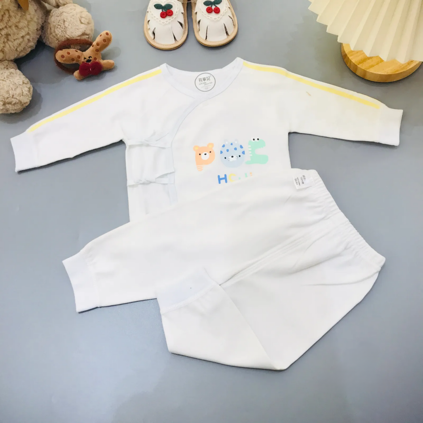 Newborn ဘေးကြိုးချည် Cotton ချည်သားဝမ်းဆက် Size52,59