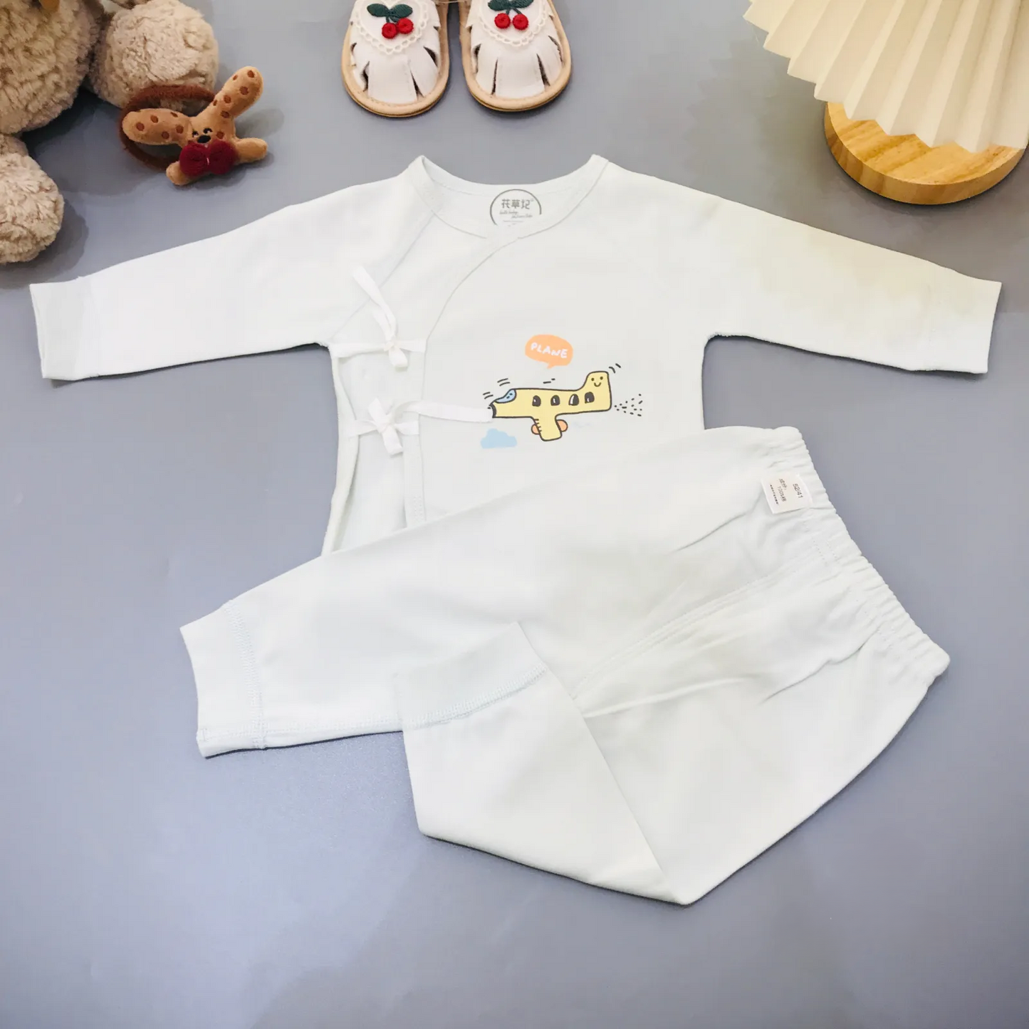 Newborn ဘေးကြိုးချည် Cotton ချည်သားဝမ်းဆက် Size52,59