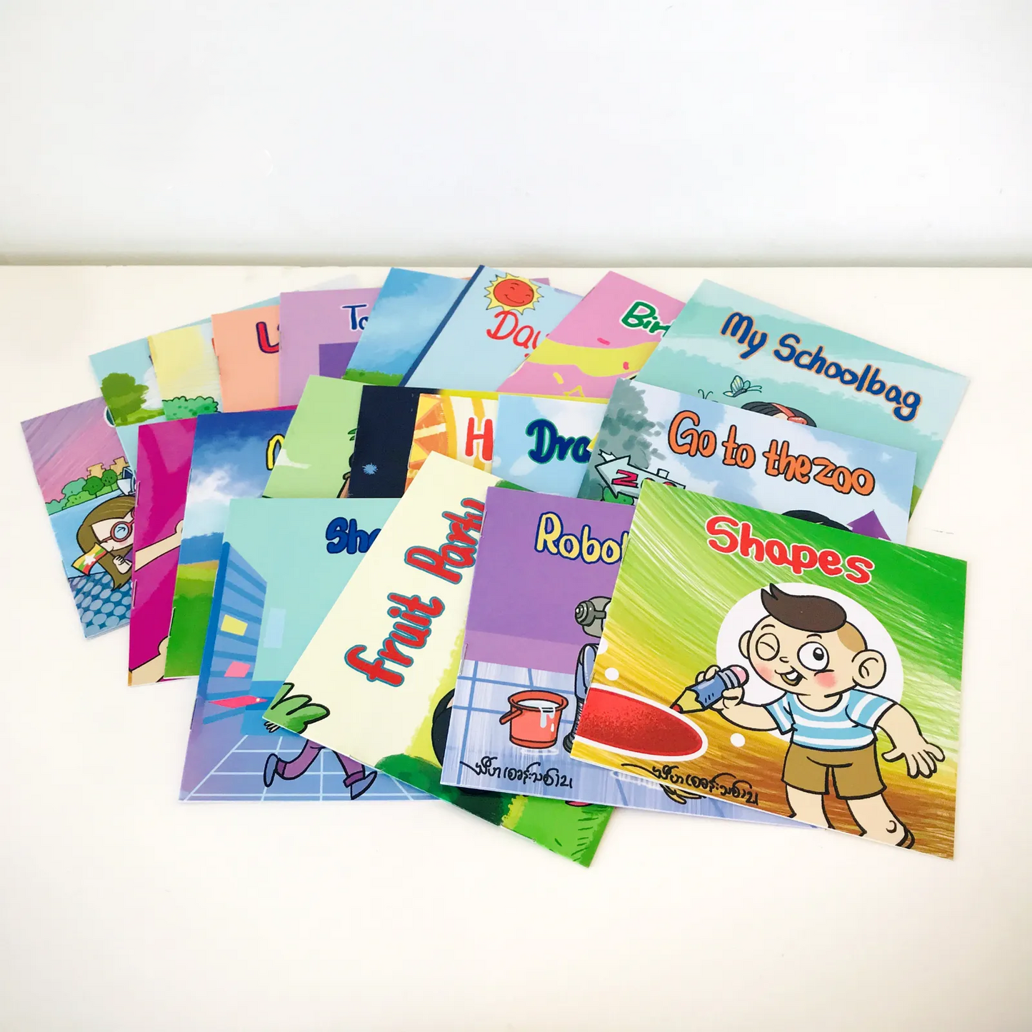 60 Books For Kids English & Myanmar