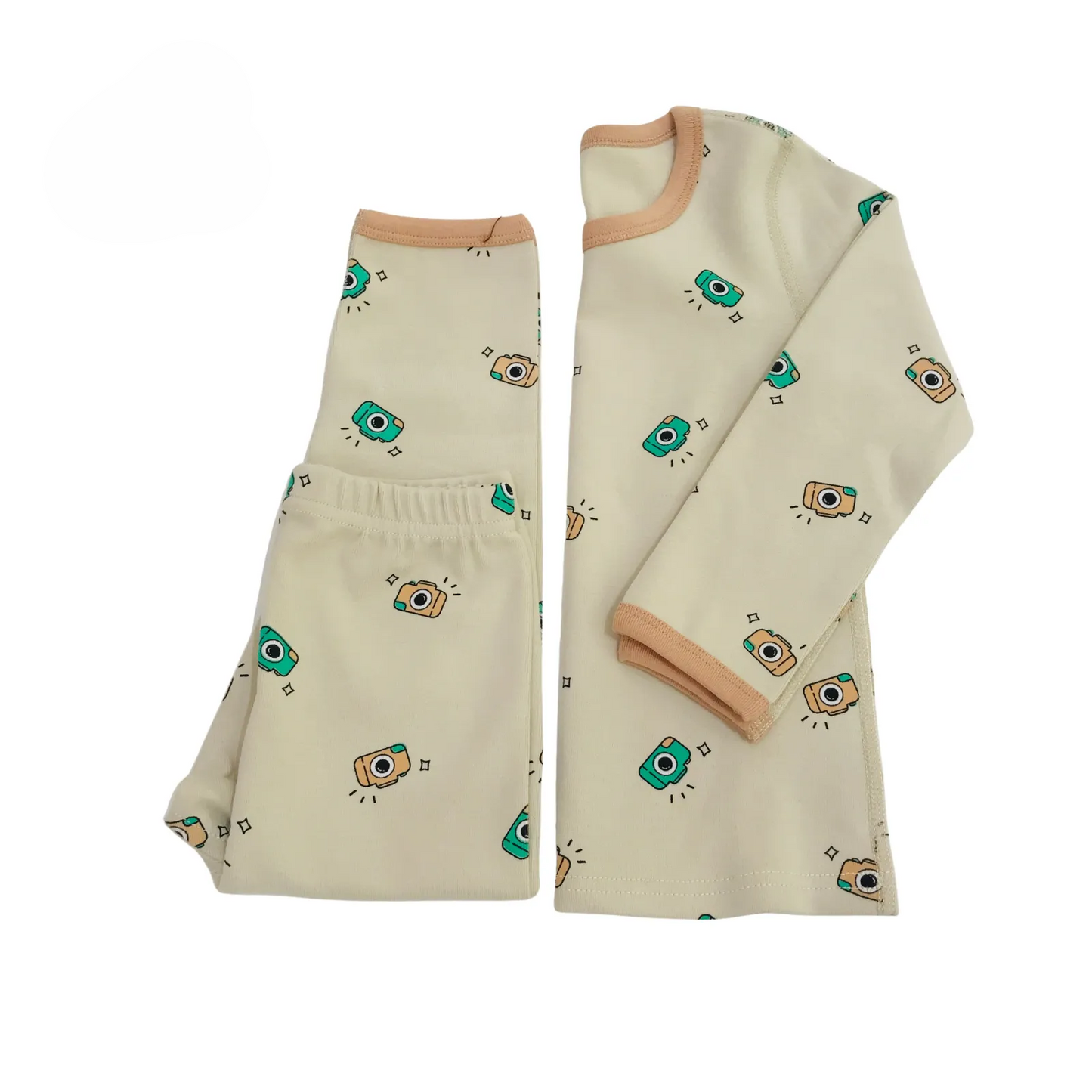 Winter Pyjamas Size 90~150 (ညအိပ်ဝတ် အင်္ကျီဝမ်းဆက်)