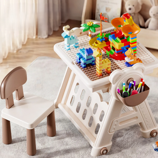 Menggao DIY Puzzle Blocks Full of Colors Toy Set 276Pcs 3Yr+