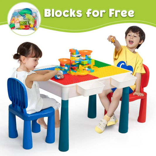 Multifunctional Building Block Study Table