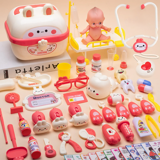JIQI Toys Doctor Play House Toys 3Yr+