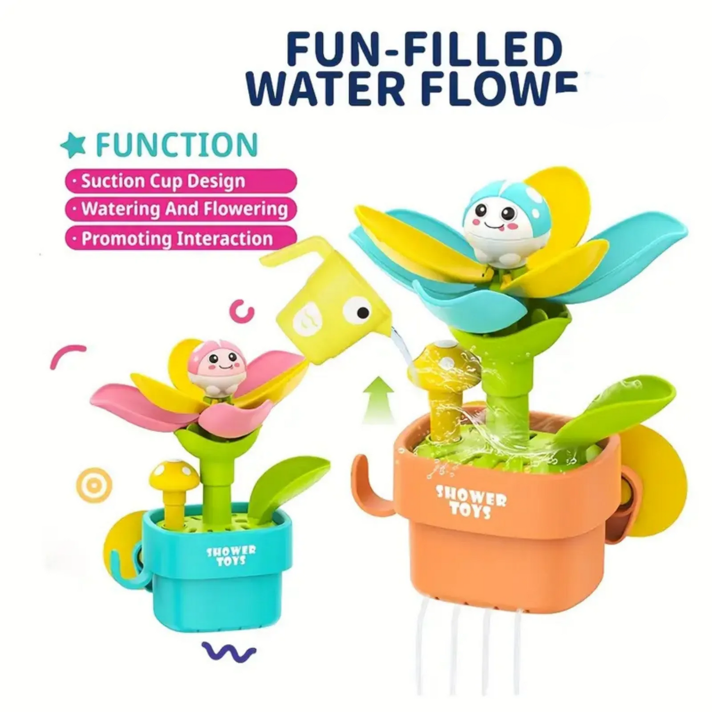 Hydro Bloom Joy Flower Blossom Shower Toy 18M+