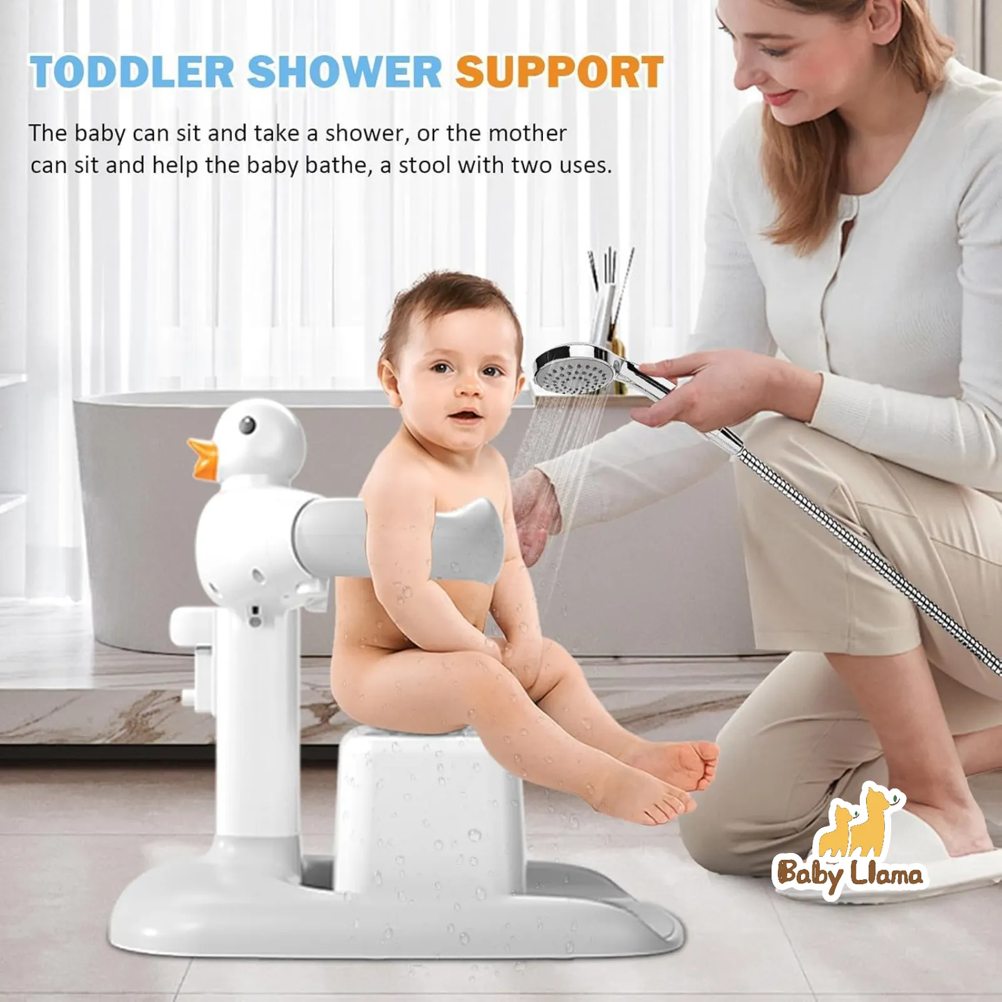 Standing Baby Shower Stand Duck