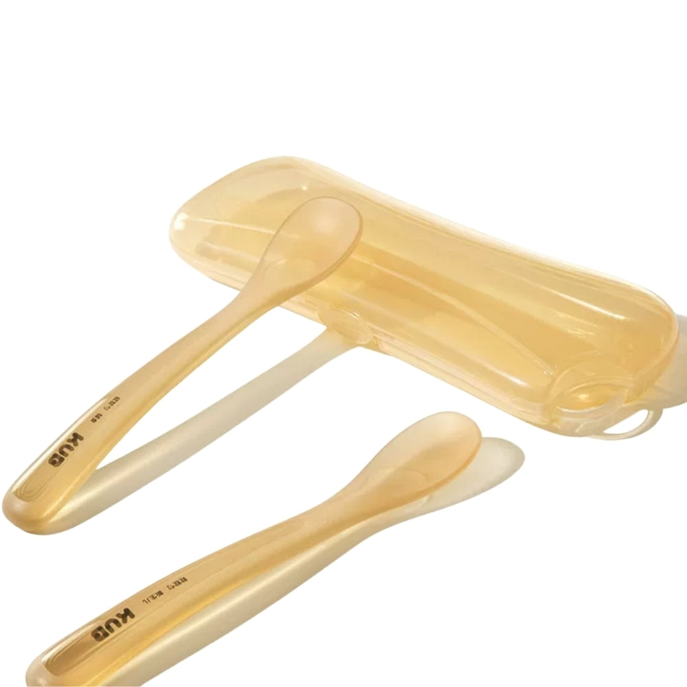 KUB Silicone Soft Spoon Set 4M+