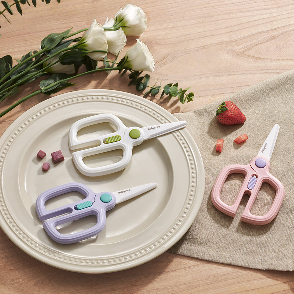 BabyCare Ceramic Food Scissors