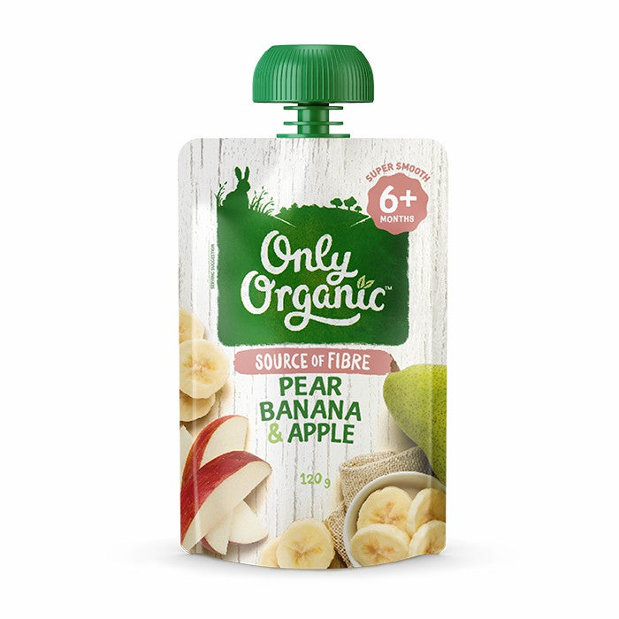 Only Organic Puree 6Month+ 120g