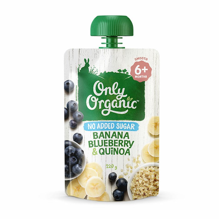 Only Organic Puree 6Month+ 120g