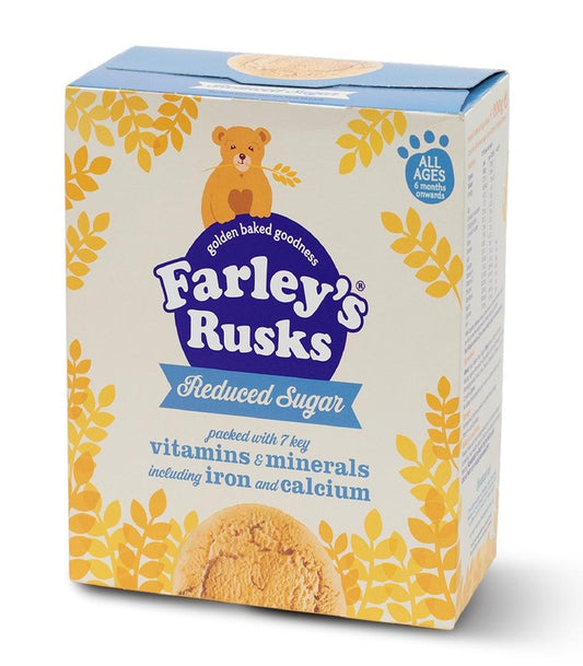 Farley's Rusk Reduced Sugar 6M+