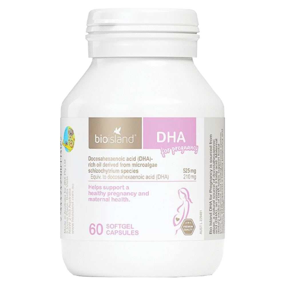 Bioisland DHA For Pregnancy 60 Capsules