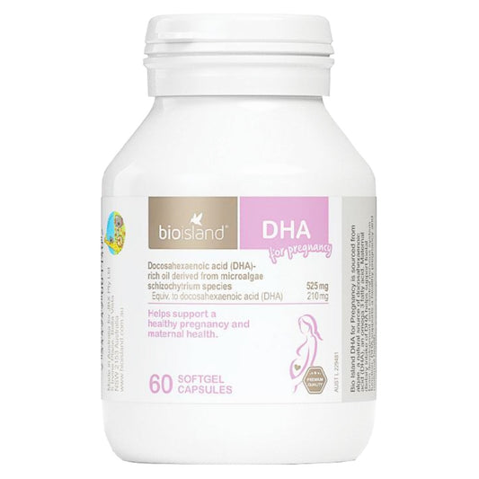 Bioisland DHA For Pregnancy 60 Capsules