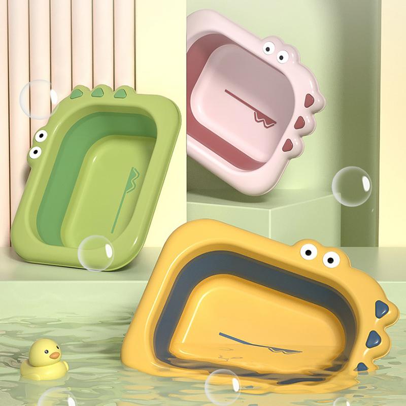 Babyhood Baby Washing Bowl Mist Pink & Rock Yellow