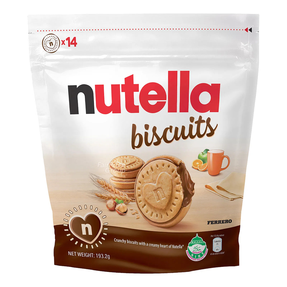Nutella Biscuits (193.2g / 14 pieces)