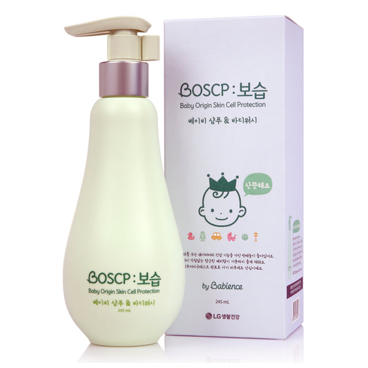 Babience BOSCP Baby Shampoo & Body Wash 245ml