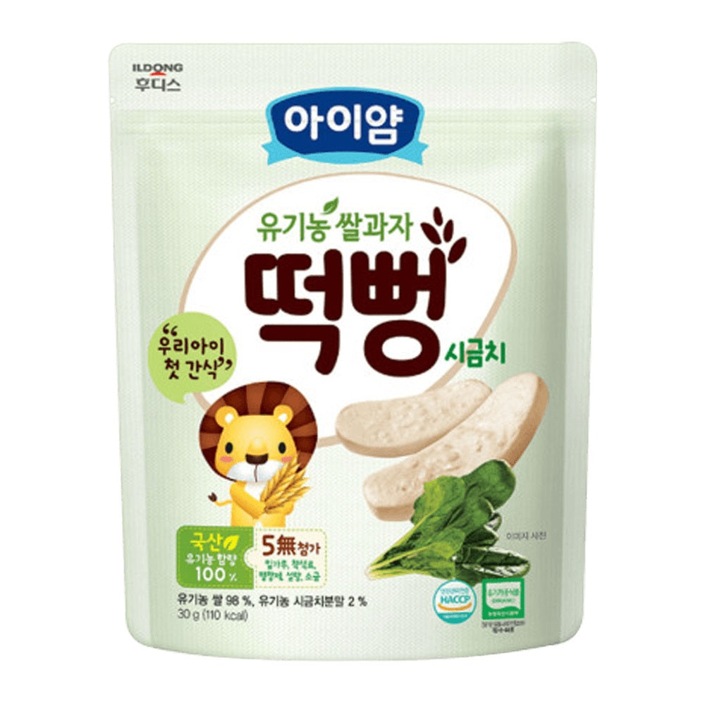 ILDONG Foodis Organic Rice Rusk 30g