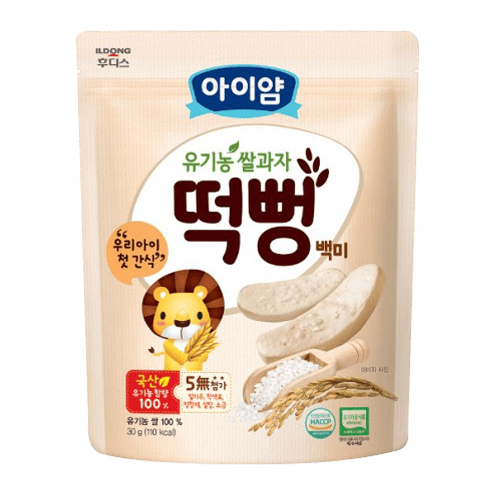 ILDONG Foodis Organic Rice Rusk 30g