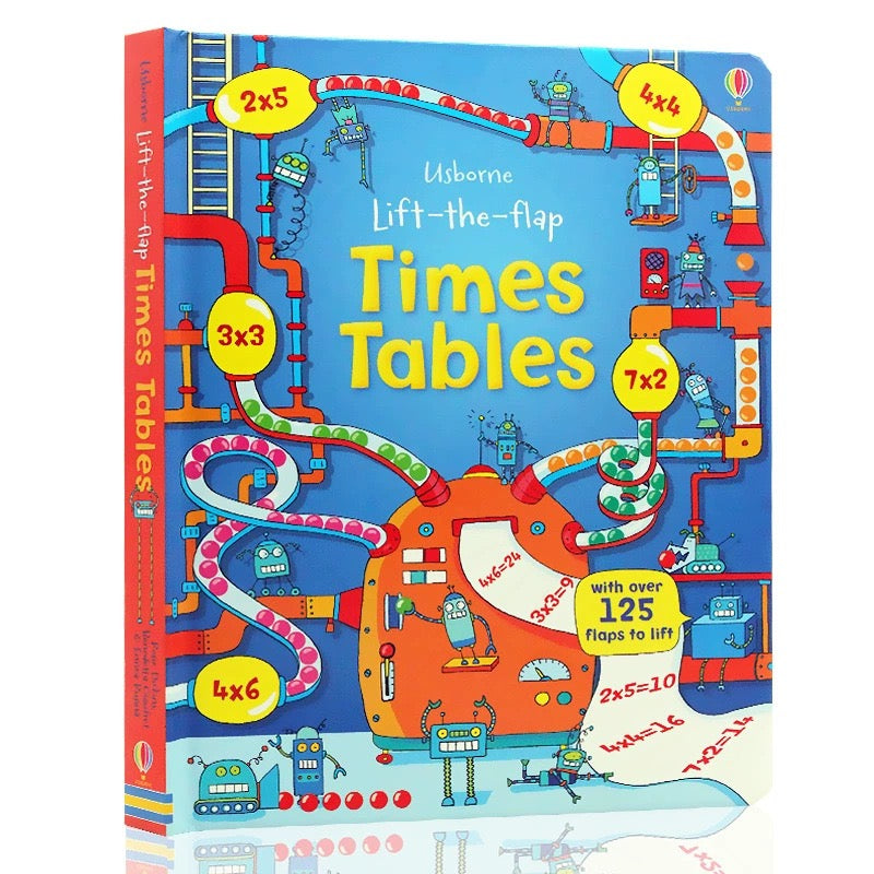 Usborne Lift-The-Flap Time Tables