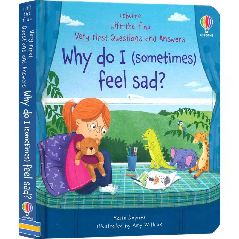 Usborne Lift-The-Flap Why Do I SometimesFeel Sad