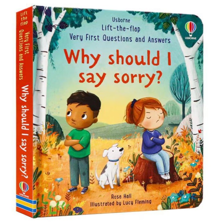 Usborne Lift-The-Flap Why Should I Say Sorry