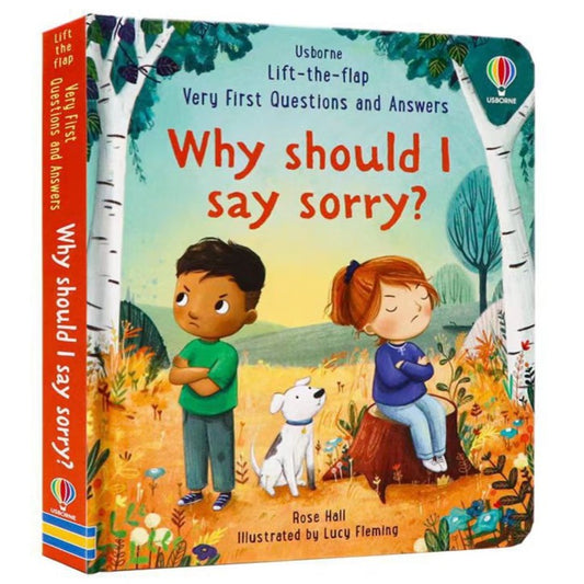 Usborne Lift-The-Flap Why Should I Say Sorry