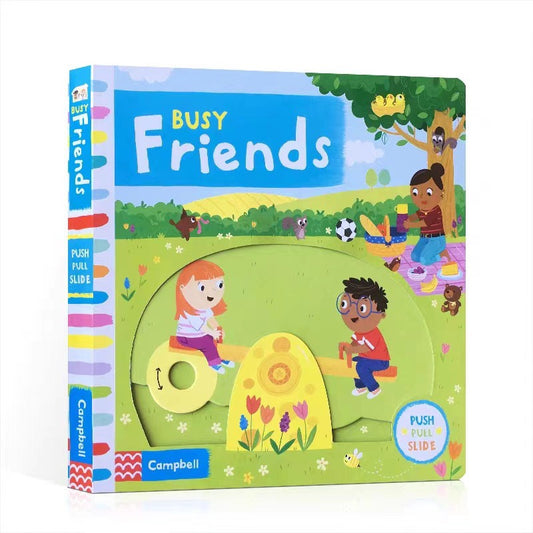 Campbell Push Pull Slide Busy Friends