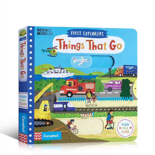 Campbell Push Pull Slide First Explorer: Things That Go