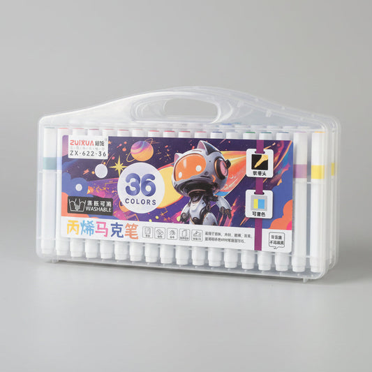 ZUiXUA ZX-622-12 Washable Marker 12, 18 & 36 Colors