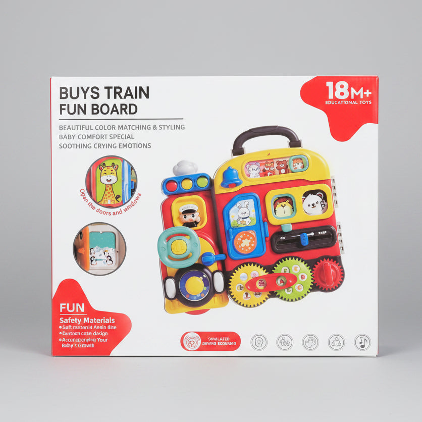 Buys Train Fun Board Educational Toys 18M+