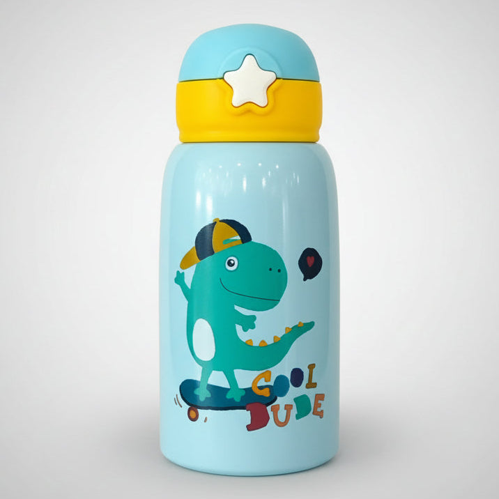Flower Rose Stainless Steel Fashion Flask 650ml